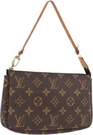 Louis Vuitton Pre-owned Mini Bags, female, Brown, Size: ONE SIZE Pre-owned Pochette Accessoires