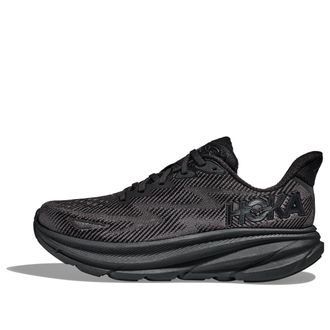 Hoka One One (WMNS) HOKA ONE ONE Clifton 9 Wide Black 1132211-BBLC