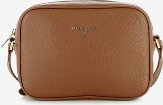 Patrizia Pepe Camera bag in pelle cuoio