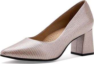 Marc Joseph New York Whitehall Pump High Womens Heels Champagne Lizard : 10.5 M, Leather