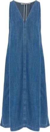 Sams&oslash;e & Sams&oslash;e Saskylar Denim Jurk - Dames - Casual kleedjes - Blauw - S - Denim - Kleedjes