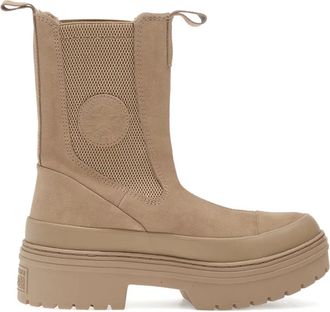 Converse Chuck Taylor All Star lugged-heel chelsea boots - women - Calf Suede - 10.5 - Neutrals