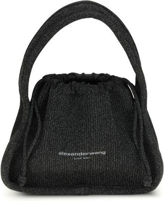 Alexander Wang Black Polyester Womens Handbag