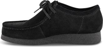 Clarks Wallabee EVO - Heren - Veterschoenen - Zwart - 43 EU - Leer - Schoenen