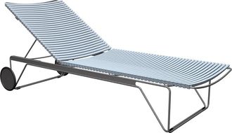 Houe CLICK Chaise Longue verstellbar, dusty light blue