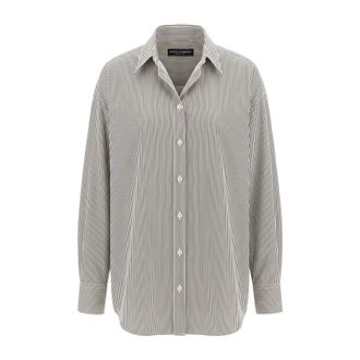 Dolce & Gabbana Camisa a rayas - Blouses & Shirts - Mujer - Negro - XS