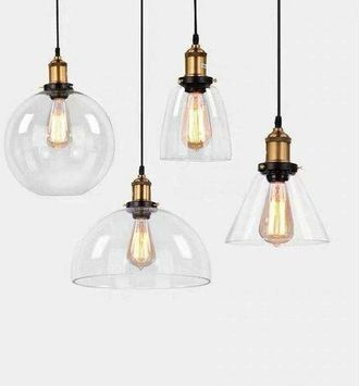 OEM L&aacute;mpara Colgante De Cristal Estilo Retro Vintage Con Interruptor Giratorio, L&aacute;mpara De Techo, Ara&ntilde;a Para Dormitorio, Sala De Estar, Cocina, Comedor, R