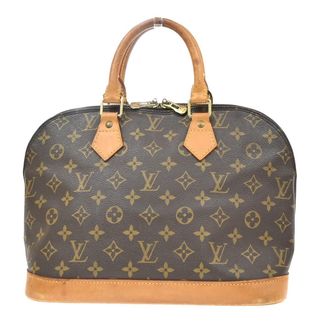 Louis Vuitton Alma Monogram Canvas Brown Canvas Handbag (Pre-Owned)