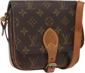 Louis Vuitton Pre-owned Cross Body Bags, female, Brown, Size: ONE SIZE Pre-owned Vintage Cross Body Bag