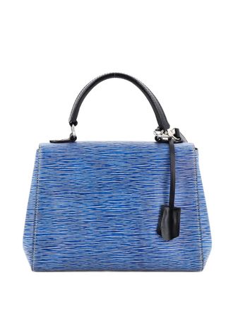 Louis Vuitton Cluny Top Handle Bag Epi Leather BB satchel - Blu