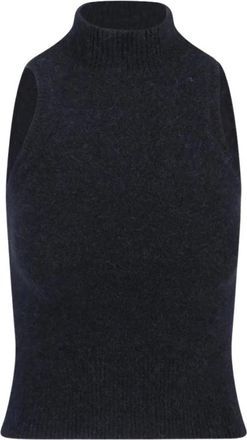 Patou Top senza maniche - - Tops - Donna - Blu - S