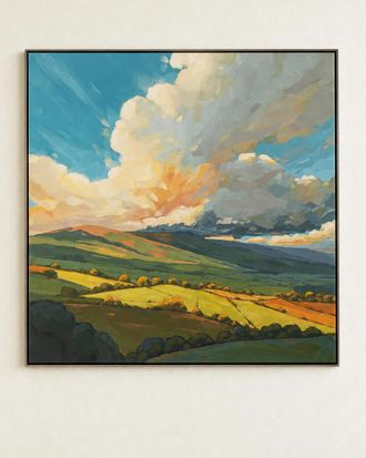 John-Richard Gilded Fells, Large Framed Giclee by Sarah Thomas