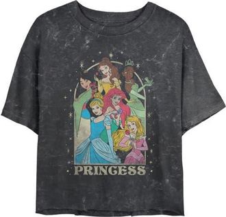 Disney Juniors Disney Princess Arch Graphic T-Shirt in Black at Nordstrom, Size Medium