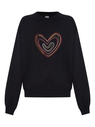 Paul Smith Swirl Heart Cotton Sweatshirt