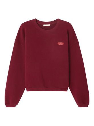 American Vintage Izubird sweatshirt - Red