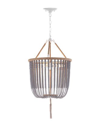 Safavieh Angie 3-Light 18In Beaded Pendant