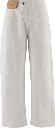 J.W.Anderson Wide Broeken - Dames - Wijde Broeken - Beige - W28 - Broeken