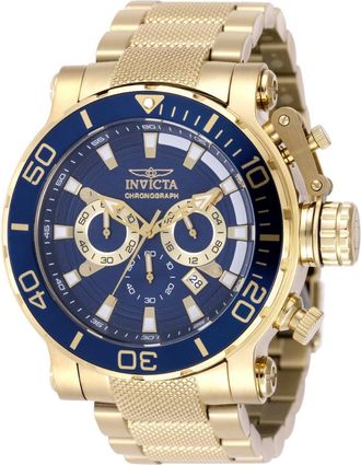 Invicta Coalition Forces 50229 Herenhorloge - Quartz Uurwerk - Roestvrij Staal met Blauwe Wijzerplaat - 52 mm