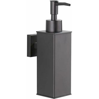 OEM Dispensador De Jab&oacute;n Mural De Acero Inoxidable 304, 1 Pieza, Negro Mate, Para Uso Diario