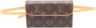 Louis Vuitton Pre-owned Belt Bags, female, Brown, Size: ONE SIZE Pre-owned Pochette Florentine Fanny Pack