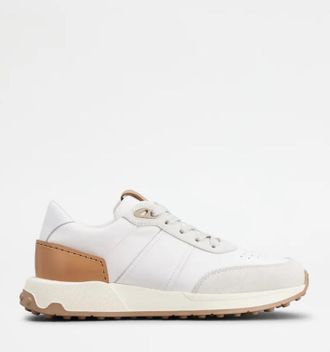 Tod's Tods Sneakers aus Leder und technischem Stoff