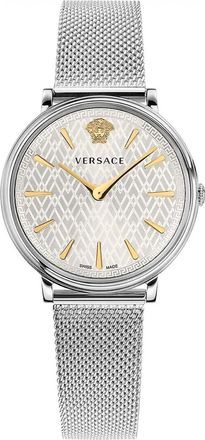 Versace Womens VE8100519 Watch - Silver - One Size