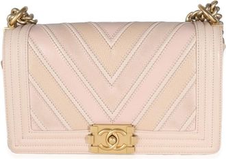 Chanel 2017 medium Boy Chanel shoulder bag - women - Calf Leather - One Size - Neutrals