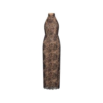 Rotate Avondjurken - Dames - Avondkleed - Bruin - XS - Kleedjes