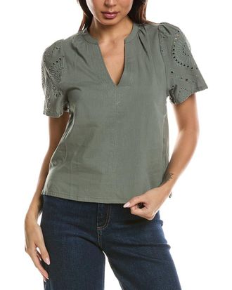 Splendid Eyelet Top