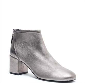 Cecelia New York Womens Knowlton Boots In Pewter Stretch Leather