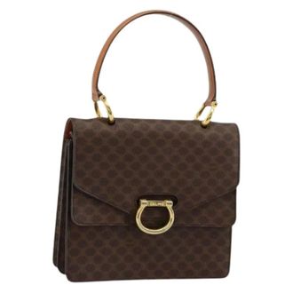 Celine Pre-owned Handbags, female, Brown, Size: ONE SIZE Pre-owned Vintage Hand Bag