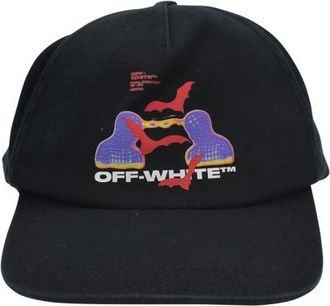 Off-white Gebroken witte pet zwart