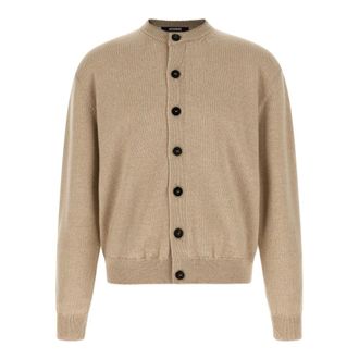 Jacquemus Truien & Vesten, Heren, Beige, L, Wol, Le Cardigan Moulin