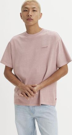 Levi's T-shirt Vintage Levis Red Tab - Uomo - 2XL - Rosa / Woodrose Jersey