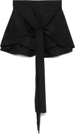 Liu Jo Shorts drappeggiati - Nero