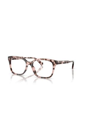 Ralph Lauren 53mm Rectangle optical glasses in Pink at Nordstrom