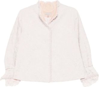 Shiatzy Chen Camicia con effetto jacquard - Rosa