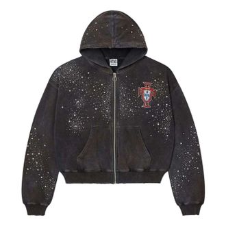 Vale Pluto Cluster Zip Up Hoodie Black VALE-08-007-PCZU-BK
