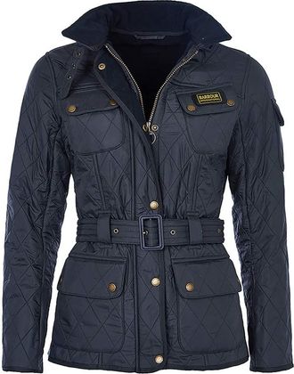 Barbour Navy Blue Polar Quilt Jacket Navy 10