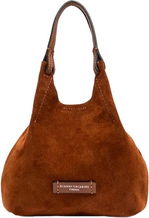 Gianni Chiarini Dua Tote - Dames - Shoppers - Bruin - ONE Size - Leer - Tassen