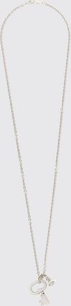 Vivienne Westwood Collana Ovidia in ottone con ciondolo di strass