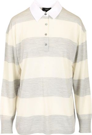 Theory Striped Polo
