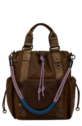 Desigual Medium Voyager Nylon Backpack in Brown at Nordstrom