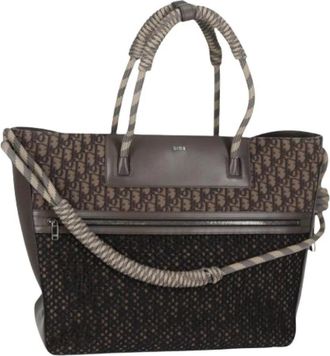 Dior Pre-owned Vintage Tote Bag - Dames - Vintage Shopper - Grijs - ONE Size - Vintage