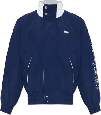 Rhude Track Jacket - Heren - Zomerjassen - Blauw - L - Nylon - Jassen