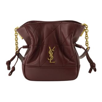 Saint Laurent Bucket Bags, female, Brown, Size: ONE SIZE Jamie Mini Bucket Bag