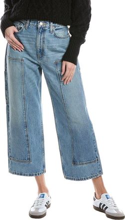 Re/Done RE/DONE Mid-Rise White Baby Boot Jean