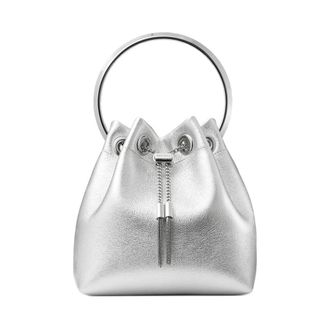Jimmy Choo London Bon Bon Satin Bag with Crystals
