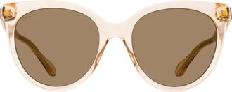 Gucci GG0565S Oval Sunglasses - Pink