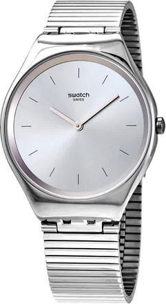 Swatch Skinpole Quartz Grey Dial Mens Watch SYXS103GG